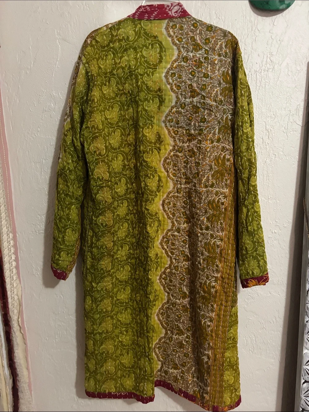 She’s 1 Oak Reversible Kantha Kimono One Size - Picture 4 of 8